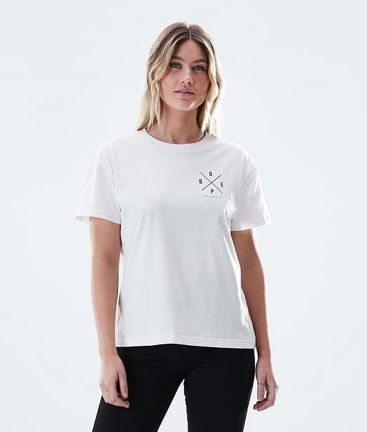 Dope Regular T-paita Naiset White