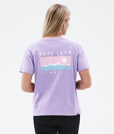 Dope Standard W 2022 T-paita Naiset Range Faded Violet