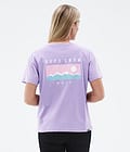 Dope Standard W 2022 T-paita Naiset Range Faded Violet, Kuva 1 / 5