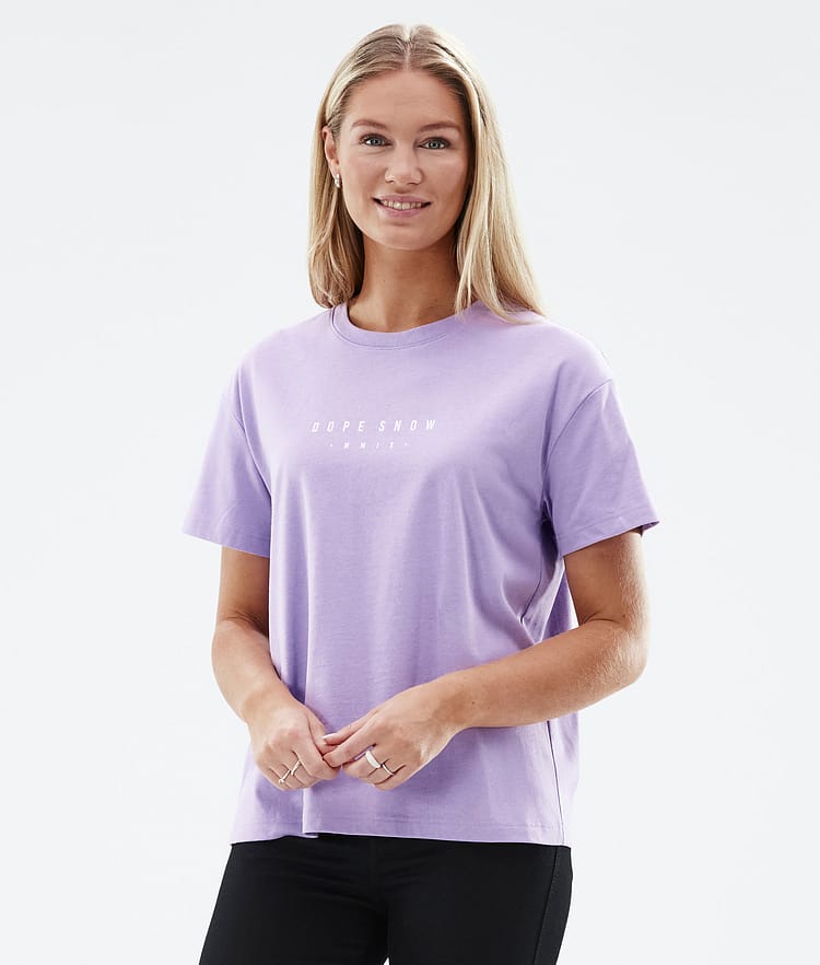 Dope Standard W 2022 T-paita Naiset Range Faded Violet, Kuva 2 / 5
