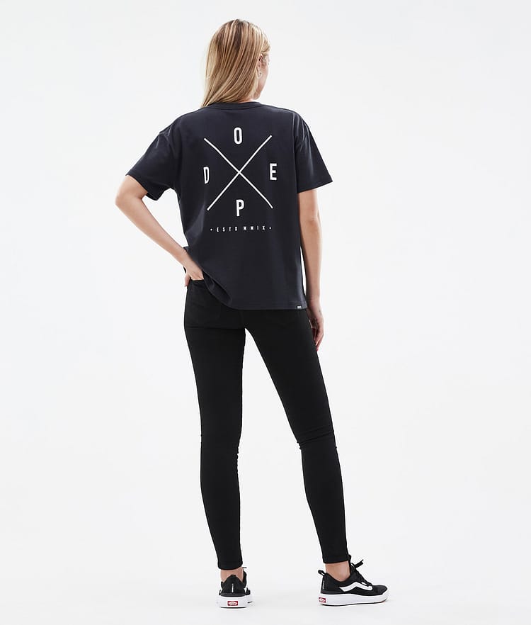 Dope Standard W 2022 T-paita Naiset 2X-Up Black, Kuva 4 / 5