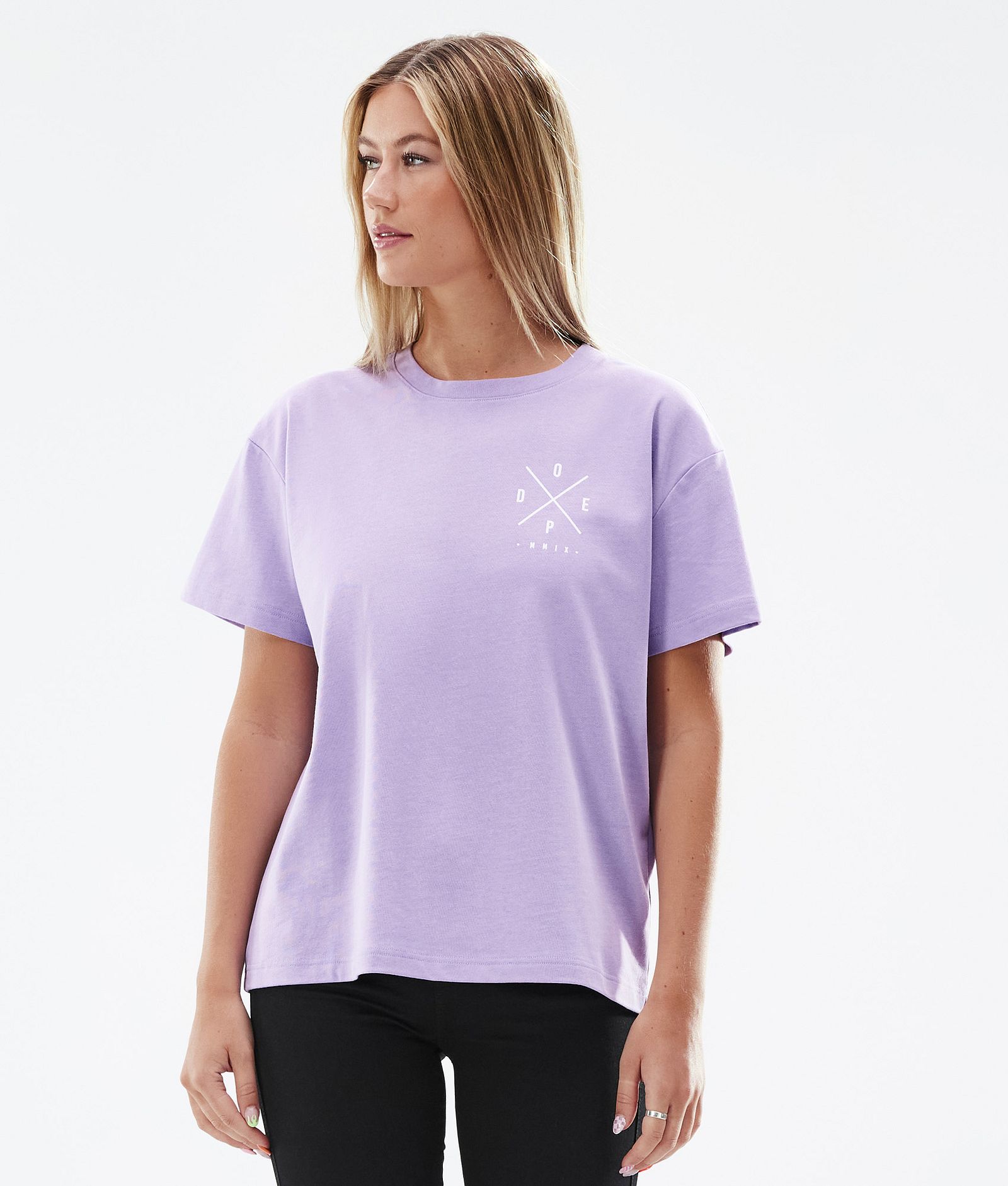 Dope Standard W 2022 T-paita Naiset 2X-Up Faded Violet, Kuva 2 / 5