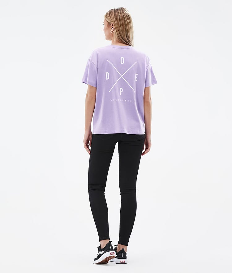 Dope Standard W 2022 T-paita Naiset 2X-Up Faded Violet, Kuva 4 / 5