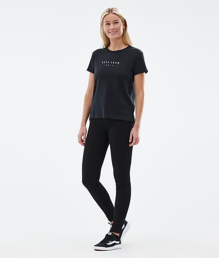 Dope Standard W T-paita Naiset Silhouette Black, Kuva 5 / 6