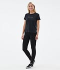 Dope Standard W T-paita Naiset Silhouette Black, Kuva 5 / 6