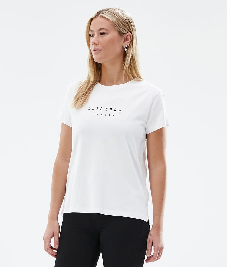 Dope Standard W T-paita Naiset Silhouette White, Kuva 2 / 6