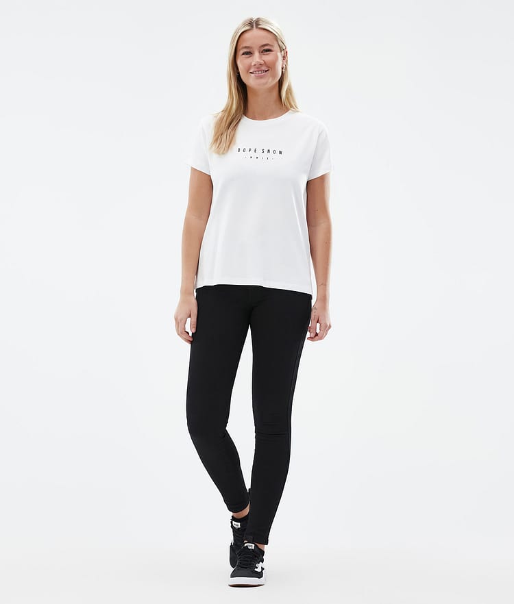 Dope Standard W T-paita Naiset Silhouette White, Kuva 5 / 6