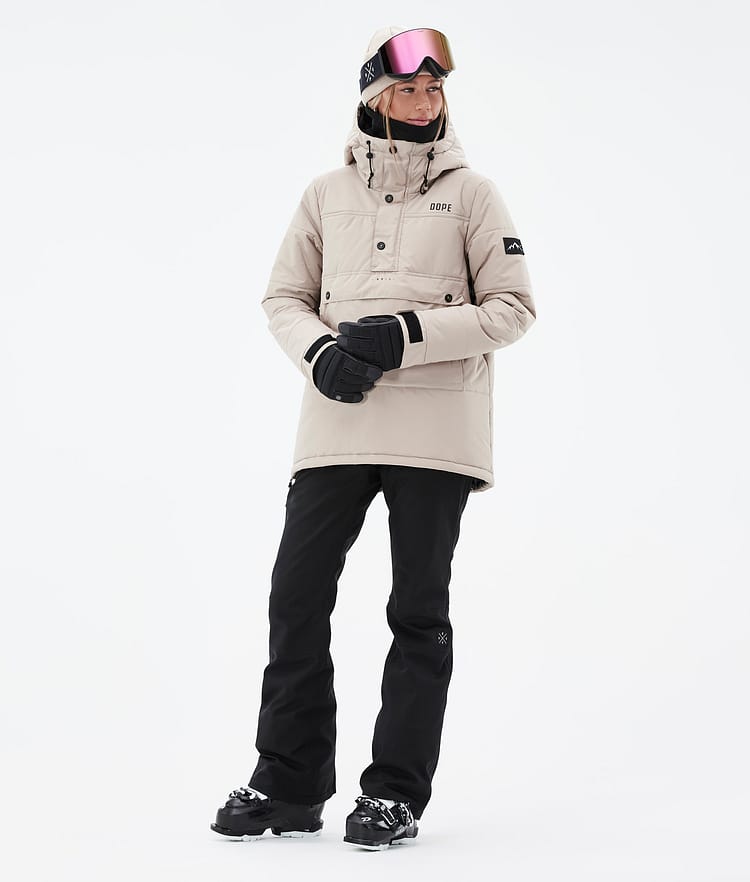 Dope Puffer W Laskettelu Outfit Naiset Sand/Black, Image 1 of 2