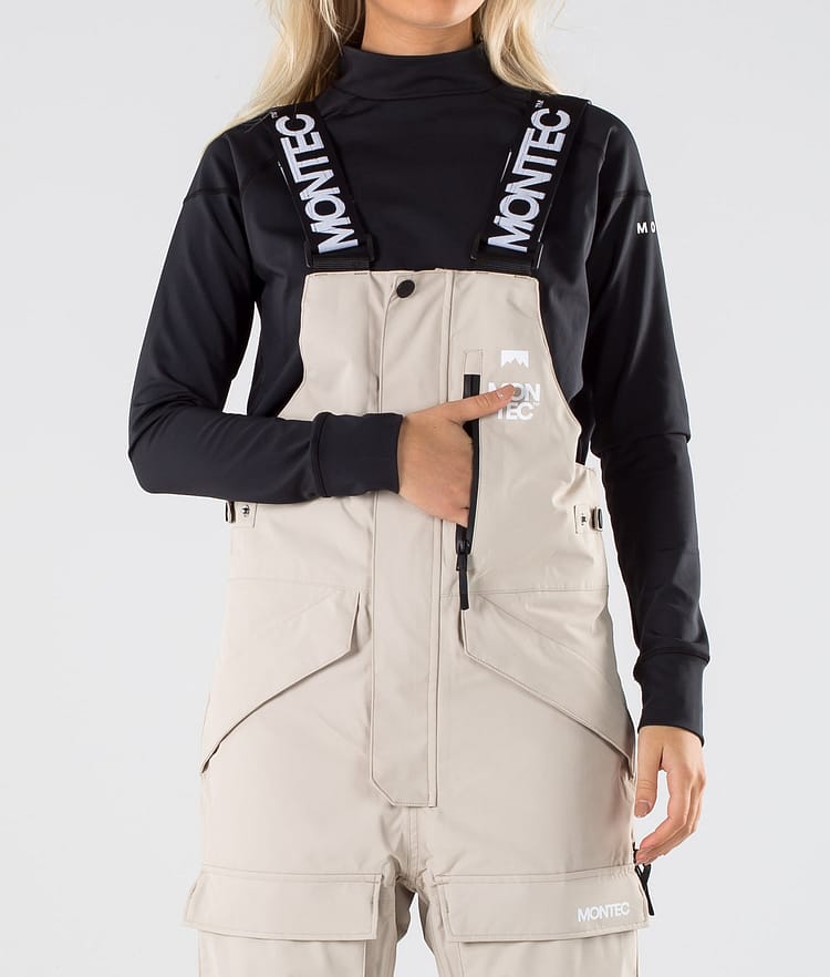 Montec Fawk W 2019 Lasketteluhousut Naiset Desert, Kuva 4 / 11