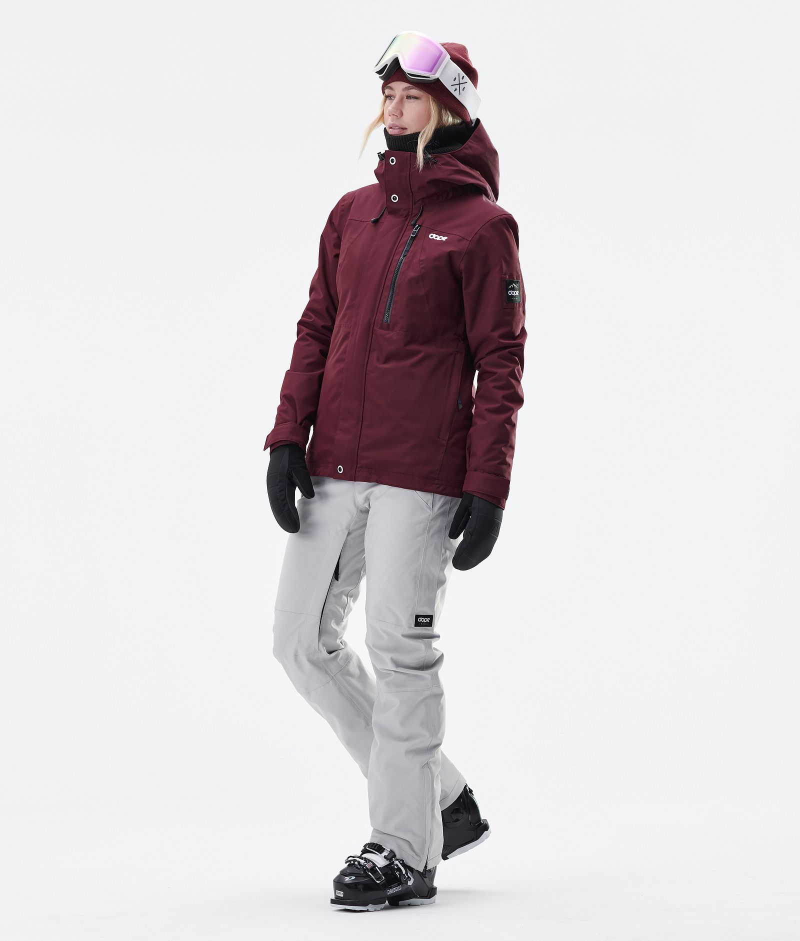 Dope Divine W Laskettelutakki Naiset Burgundy, Kuva 5 / 9