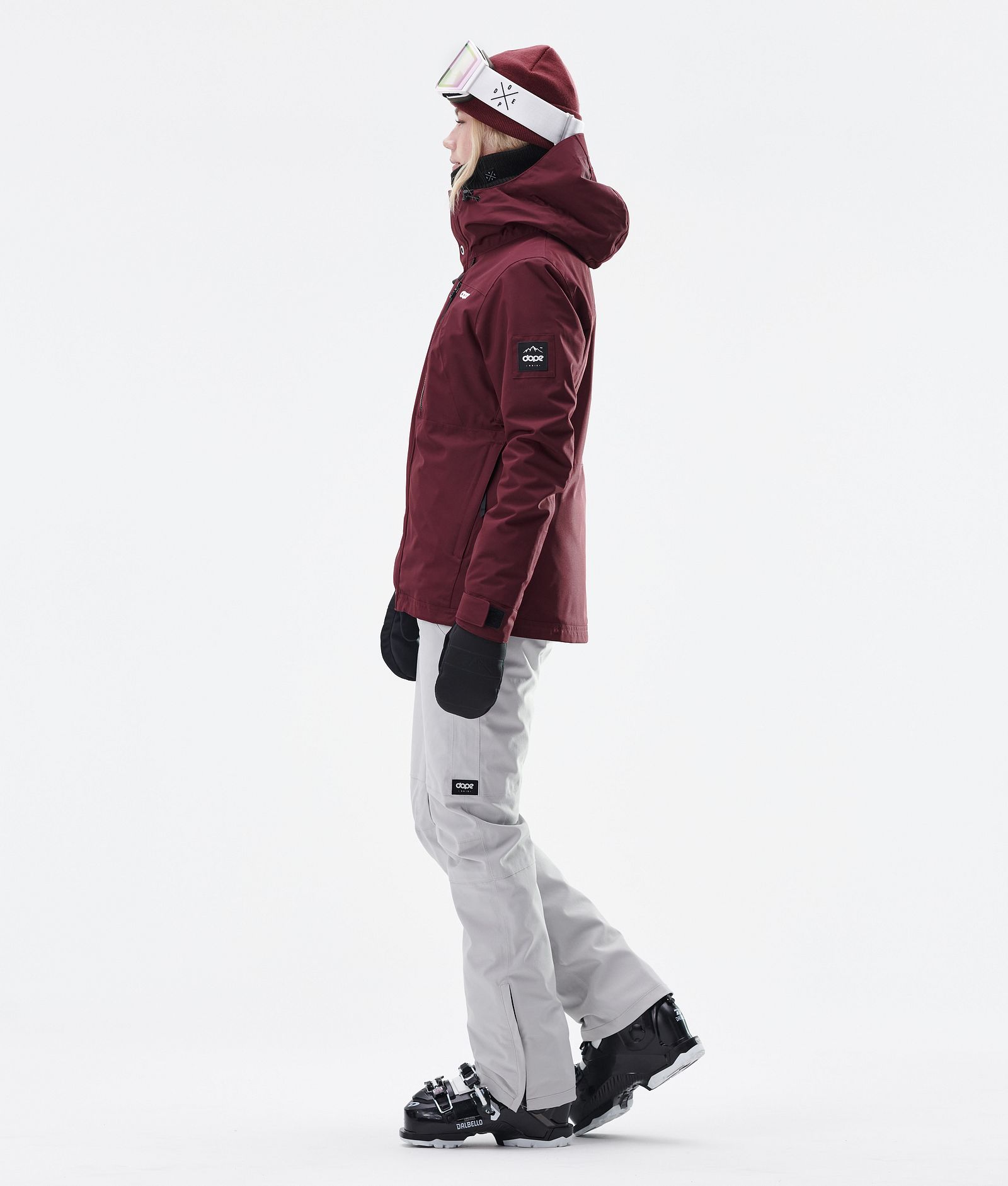 Dope Divine W Laskettelutakki Naiset Burgundy, Kuva 8 / 9