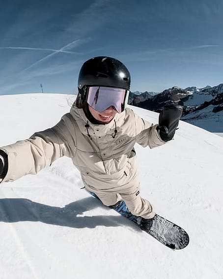 Asiakas @skvikskvik tuotteessa Dope Sight Goggle Lens Linssi Laskettelulaseille Champagne Mirror