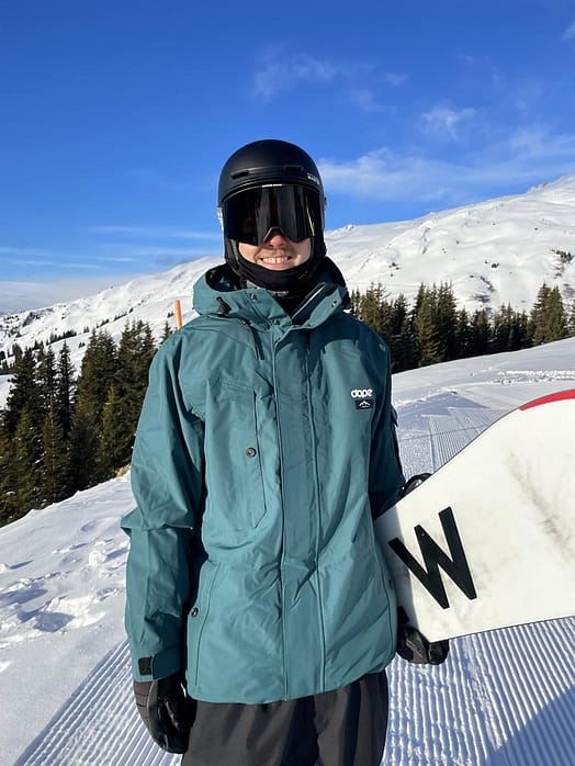 Asiakas @lucky_l.u.c tuotteessa Dope Adept Laskettelutakki Miehet Bottle Green