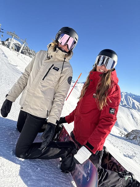 Asiakas @mouns__ tuotteessa Dope Sight Goggle Lens Linssi Laskettelulaseille Champagne Mirror