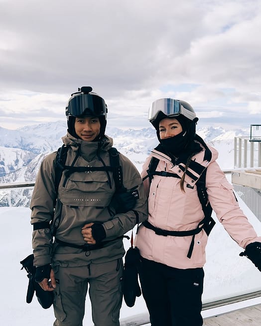 Asiakas @elinlilarkfors tuotteessa Dope Adept W Laskettelutakki Naiset Soft Pink