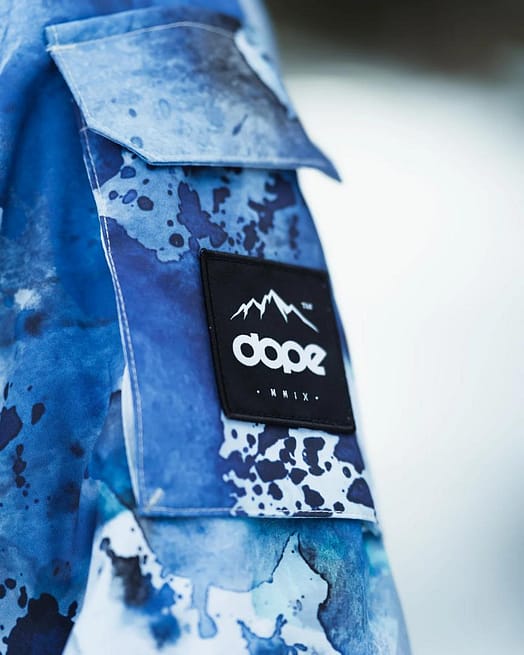 Asiakas @thomasarge tuotteessa Dope Adept Laskettelutakki Miehet Spray Blue Green