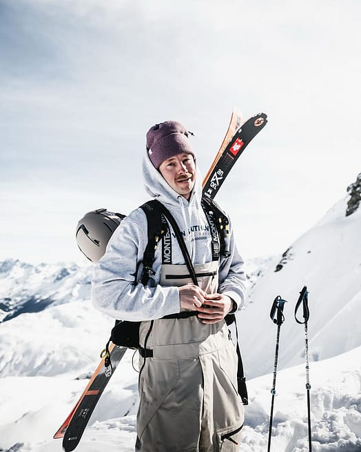 Asiakas @andi_jenewein tuotteessa Montec Arch Lumilautailuhousut Miehet Sand/Black