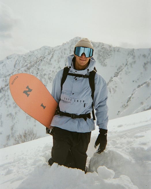 Asiakas @vladkhadarin tuotteessa Dope Legacy Lumilautailutakki Miehet Light Blue