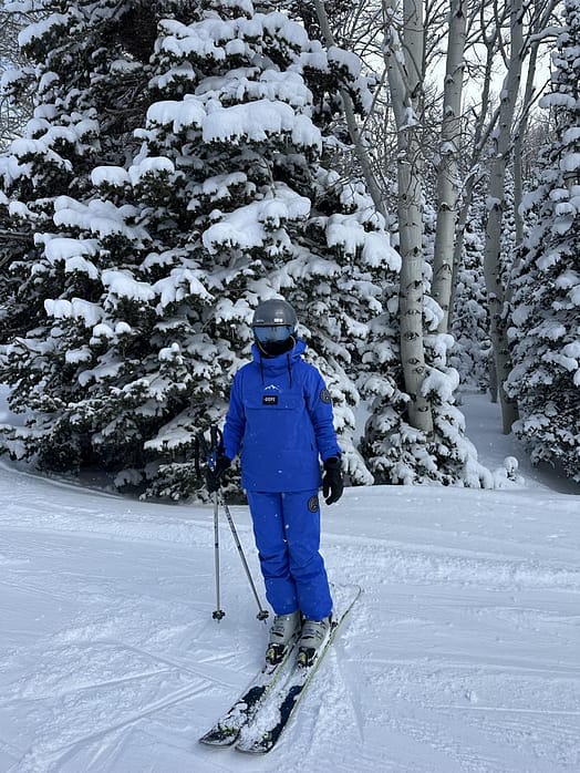 Asiakas @undefined tuotteessa Dope Blizzard 2024 Lumilautailuhousut Miehet Cobalt Blue