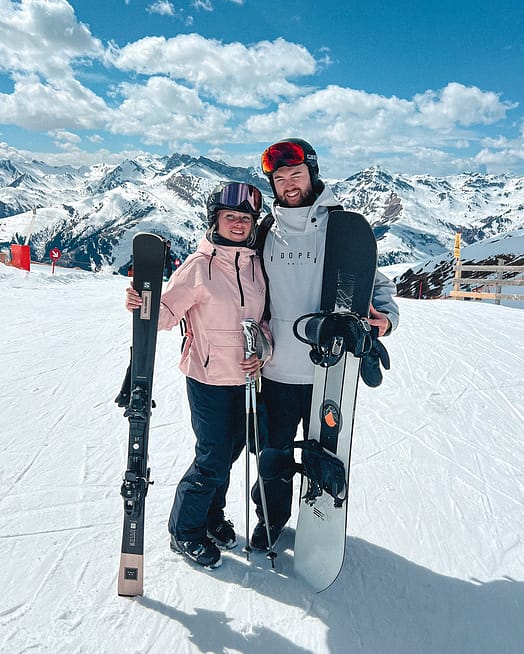 Asiakas @sndx.95 tuotteessa Dope Yeti Laskettelutakki Miehet Aphex Light Grey