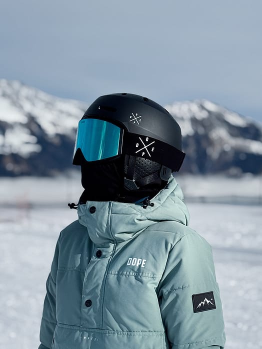 Asiakas @bettina.pdr tuotteessa Dope Sight Laskettelulasit Black/Blue Mirror