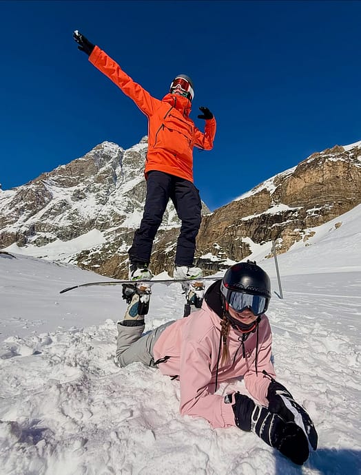 Asiakas @kerolainazz tuotteessa Dope Akin Laskettelutakki Miehet Orange