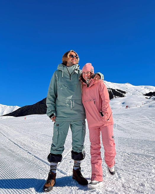 Asiakas @carlasistiaga tuotteessa Dope Con W 2020 Lasketteluhousut Naiset Pink