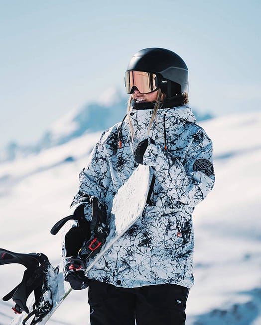 Asiakas @louisenordstrom tuotteessa Dope Blizzard Full Zip 2021 Lumilautailutakki Miehet Rock