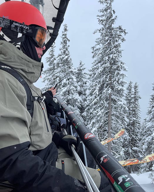 Asiakas @josh.pschld tuotteessa Montec Arch Laskettelutakki Miehet Greenish/Black