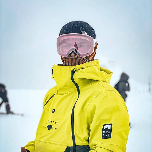 Asiakas @baptiste__bertin tuotteessa Montec Doom Laskettelutakki Miehet Bright Yellow/Black/Phantom