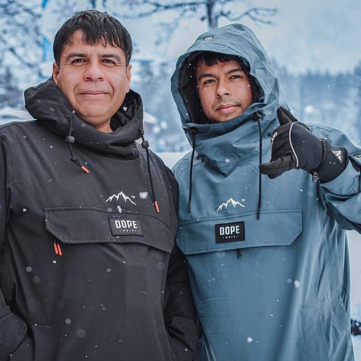 Asiakas @abe.montalvo tuotteessa Dope Blizzard Light Ulkoilutakki Miehet Black