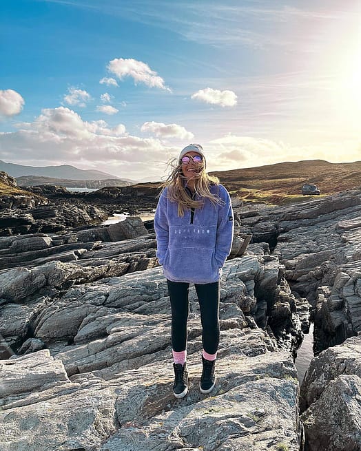 Asiakas @kemp.life tuotteessa Dope Pile W 22 Fleecepaita Naiset Faded Violet