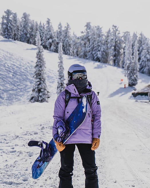 Asiakas @thomasexplores tuotteessa Dope Puffer W 2021 Laskettelutakki Naiset Faded Violet