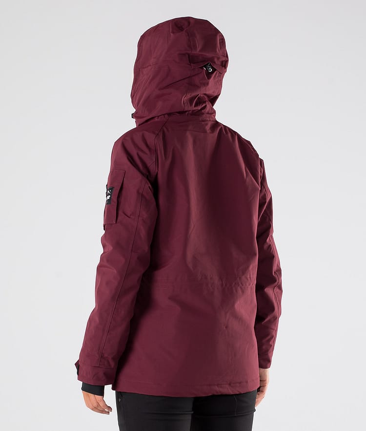 Dope Annok W 2019 Lumilautailutakki Naiset Burgundy, Kuva 3 / 9