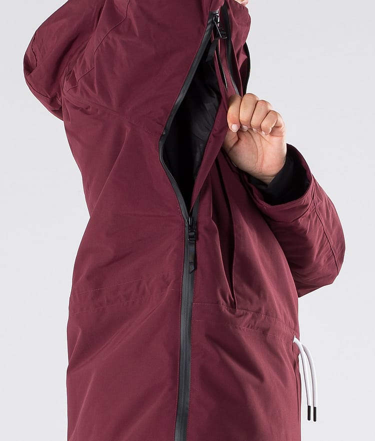 Dope Annok W 2019 Lumilautailutakki Naiset Burgundy, Kuva 5 / 9