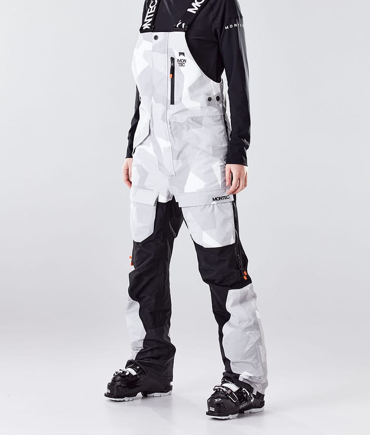 Montec Fawk W 2020 Lasketteluhousut Naiset Snow Camo/Black, Kuva 1 / 6