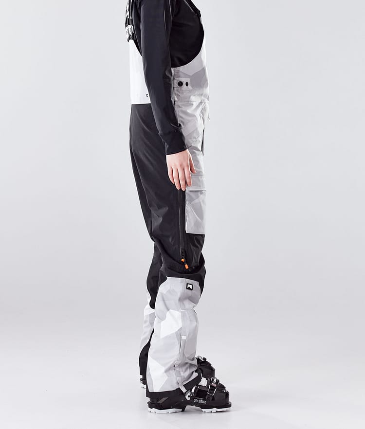 Montec Fawk W 2020 Lasketteluhousut Naiset Snow Camo/Black, Kuva 2 / 6