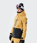 Montec Moss W 2020 Lumilautailutakki Naiset Yellow/Black, Kuva 4 / 9