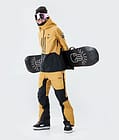 Montec Moss W 2020 Lumilautailutakki Naiset Yellow/Black, Kuva 6 / 9