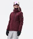 Dope Divine W Lumilautailutakki Naiset Burgundy