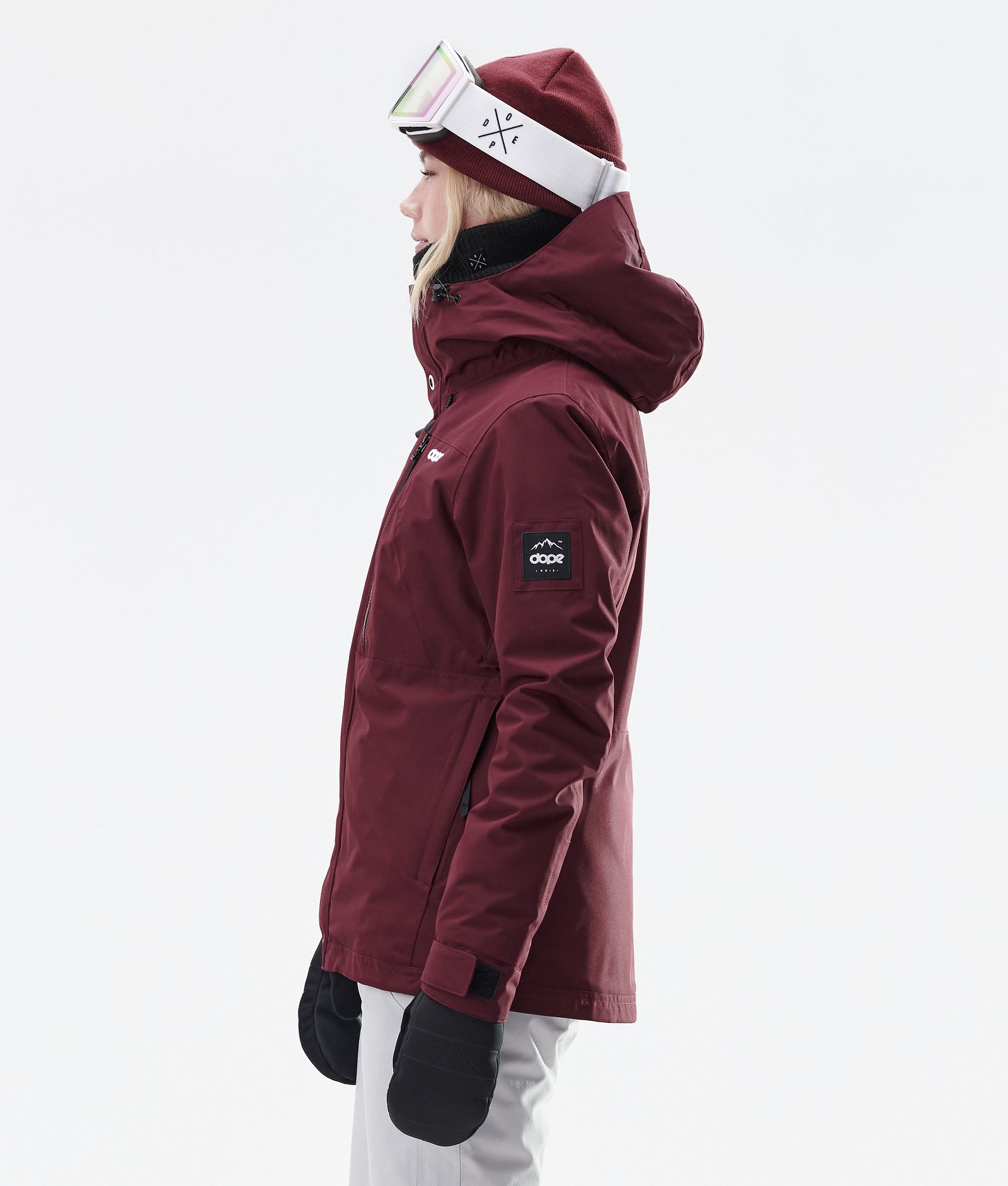 Dope Divine W Lumilautailutakki Naiset Burgundy, Kuva 5 / 9