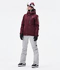 Dope Divine W Lumilautailutakki Naiset Burgundy, Kuva 7 / 9