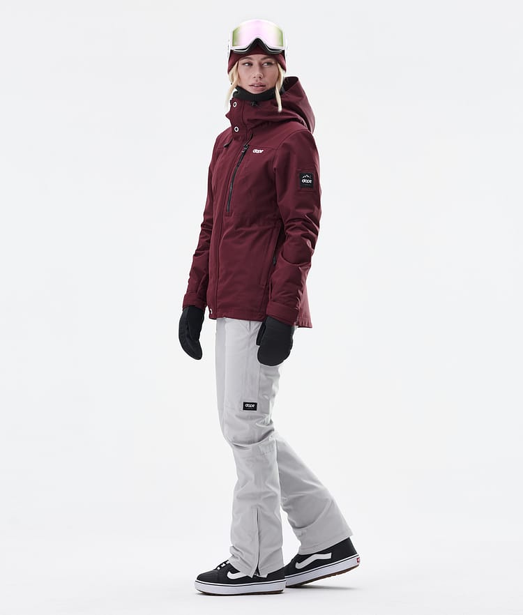 Dope Divine W Lumilautailutakki Naiset Burgundy, Kuva 8 / 9