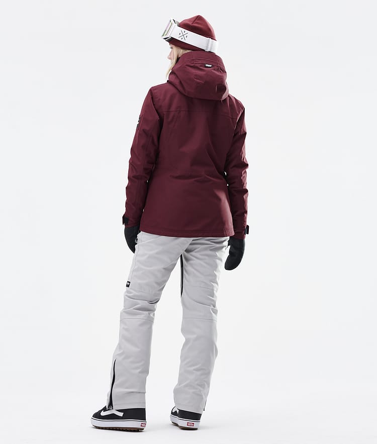 Dope Divine W Lumilautailutakki Naiset Burgundy, Kuva 9 / 9