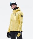 Dope Divine W Lumilautailutakki Naiset Faded Yellow