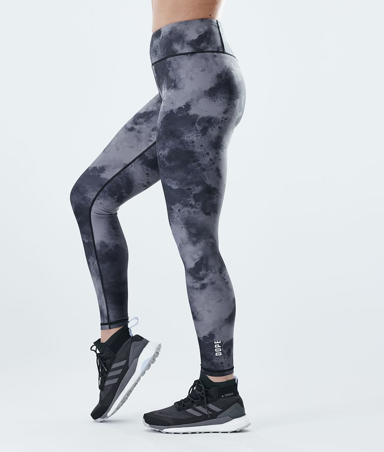 Dope Lofty Leggingsit Naiset Black Batik, Kuva 2 / 7