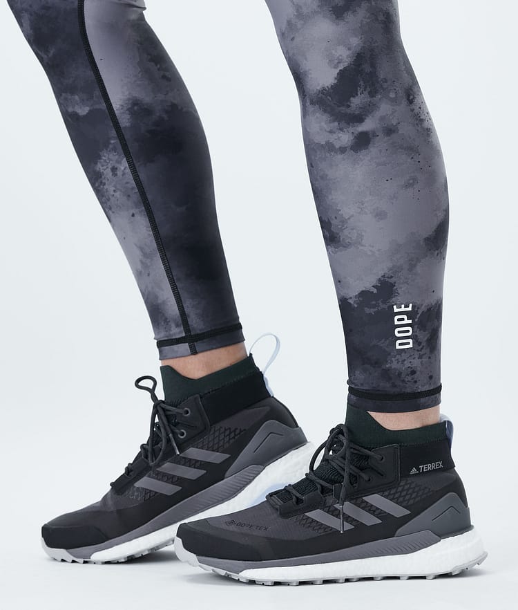Dope Lofty Leggingsit Naiset Black Batik, Kuva 6 / 7