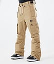 Dope Iconic 21 Lumilautailuhousut Miehet Khaki