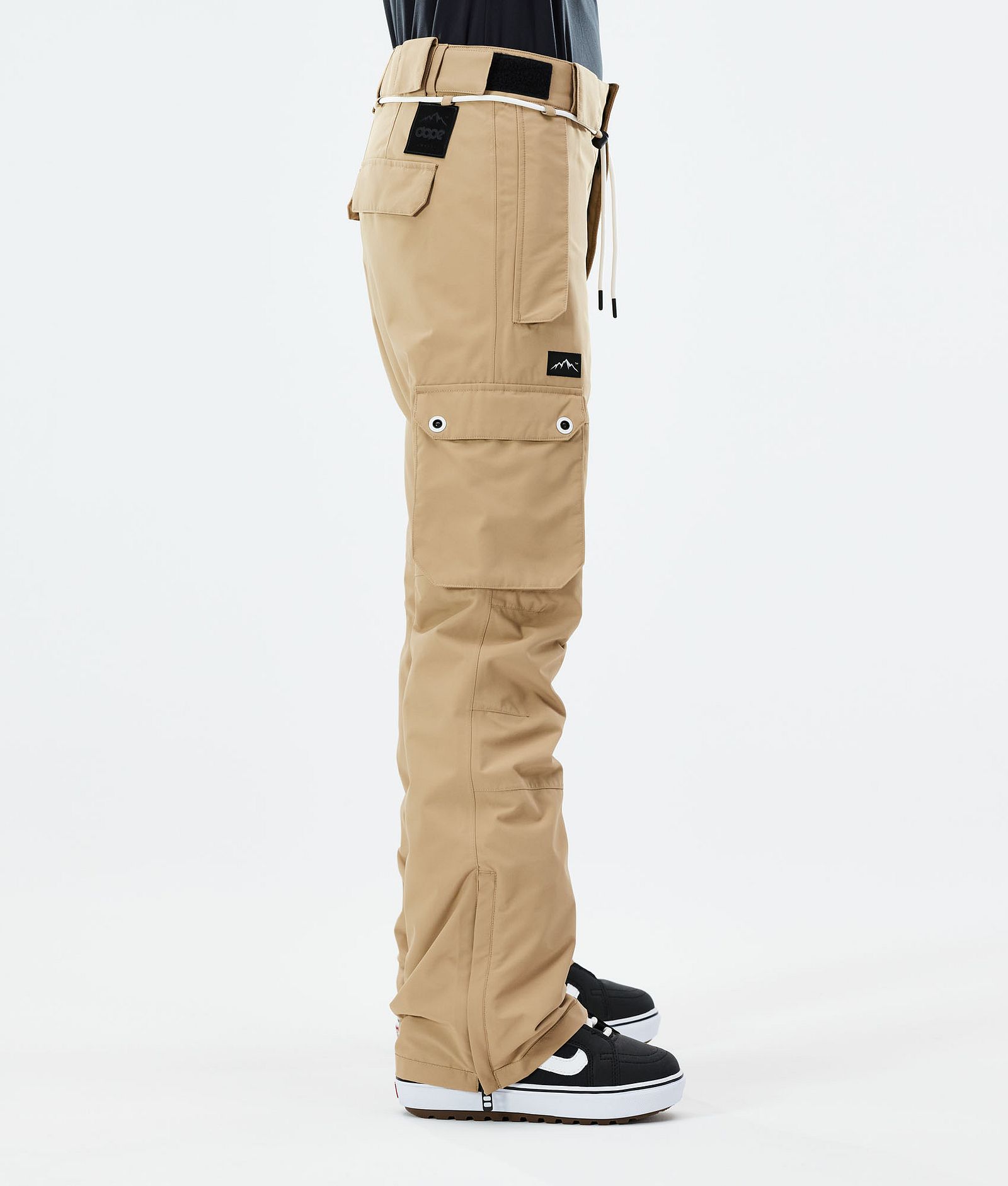 Dope Iconic W 2021 Lumilautailuhousut Naiset Khaki, Kuva 2 / 6