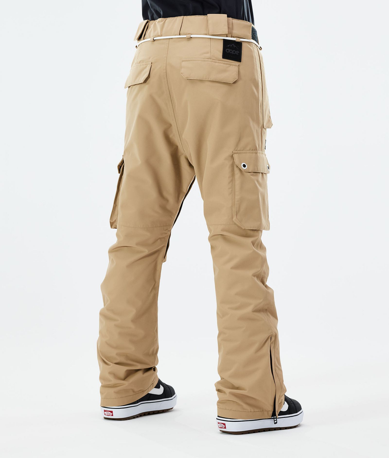 Dope Iconic W 2021 Lumilautailuhousut Naiset Khaki, Kuva 3 / 6